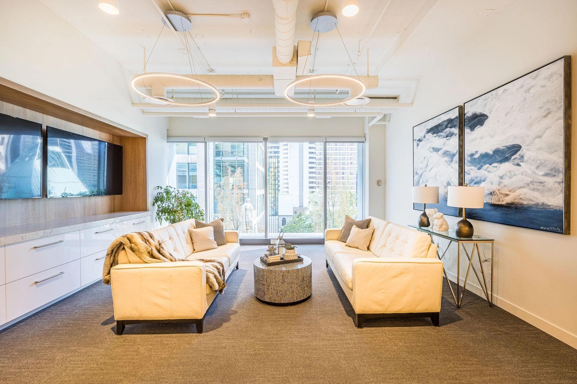 Charest Office Lounge - Design and Build Project by Aura