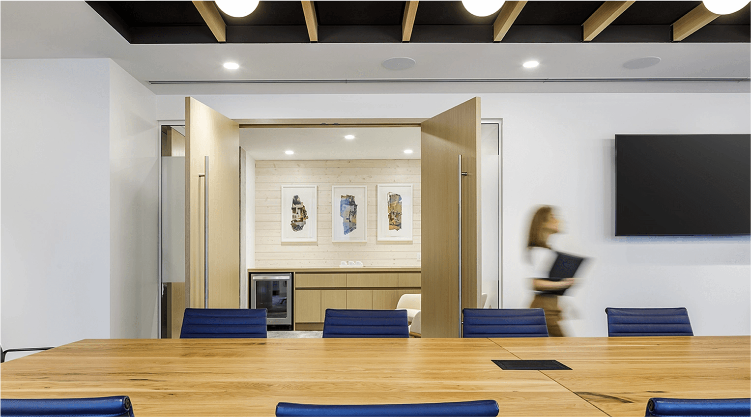 Canfor Office Board Room in Vancouver - Design and Build Project by Aura