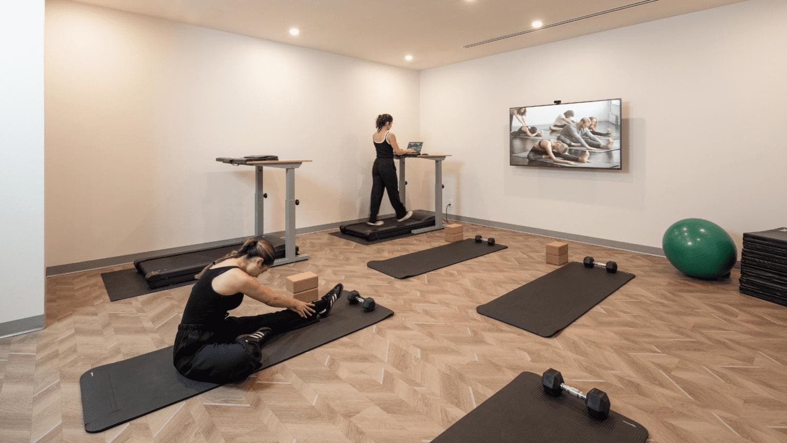 Wellness Space in the Workplace - Design and Build Project by Aura