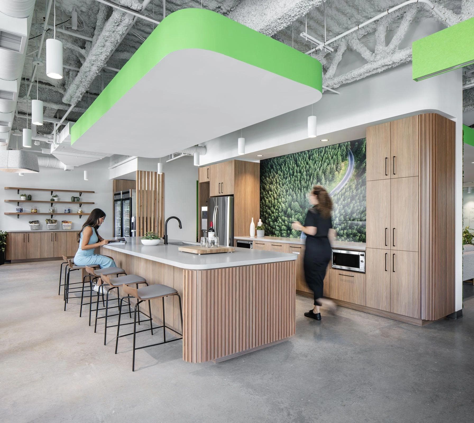 PayByPhone Lunch Room - Design & Build Project by Aura