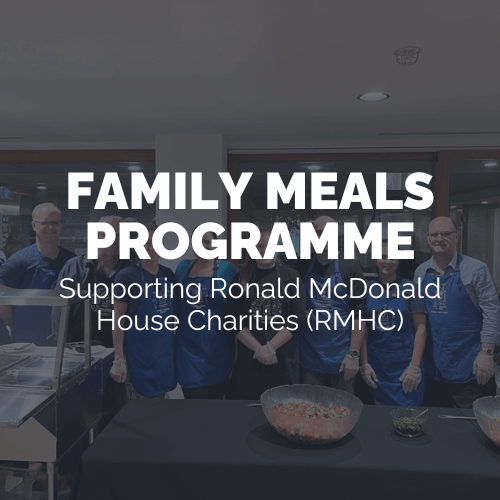 Family Meal Programme Supporting Ronald McDonald House Charities (RMHC)