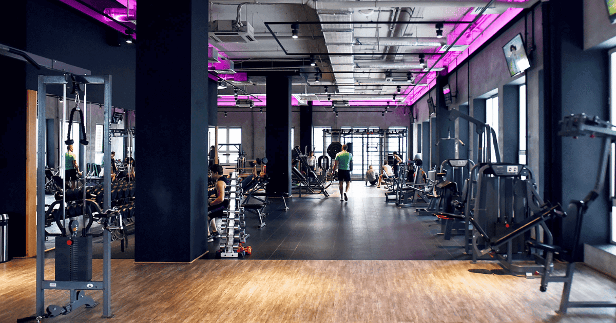 office interior design - fitness center