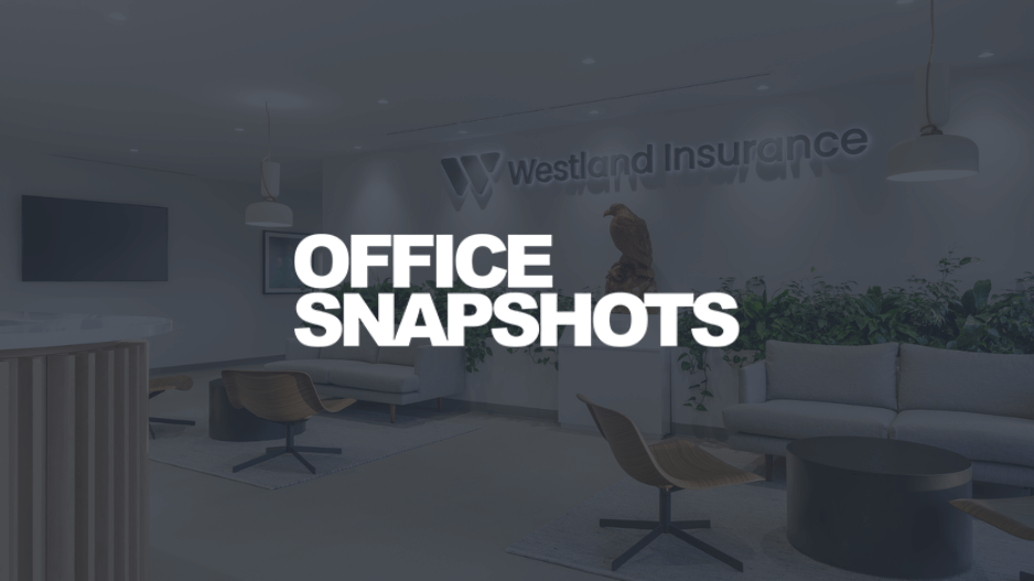 Westland Insurance Design and Build by Aura Office Featured in Office Snapshot