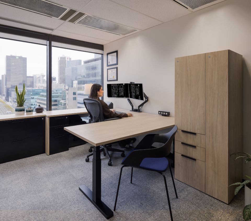 Jenkins Marzban Logan Office - Designed and Built by Aura